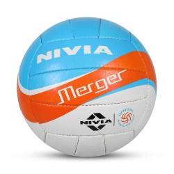 Nivia Merger VFI Standard, PU Match Volleyball - Multicolor