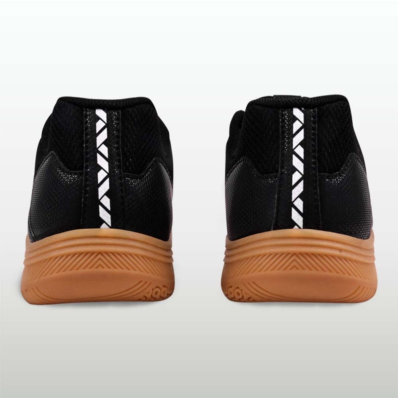 Nivia Mid Court Badminton Shoe - Black/ White Nivia Mid Court Badminton Shoe - Black/ White