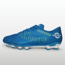 Nivia Nitro Football Studs & Ball Combo - Metallic Blue