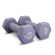 Nivia 3KG Fitness Dumbbell - Pair - Light Purple Nivia 3KG Fitness Dumbbell - Pair - Light Purple