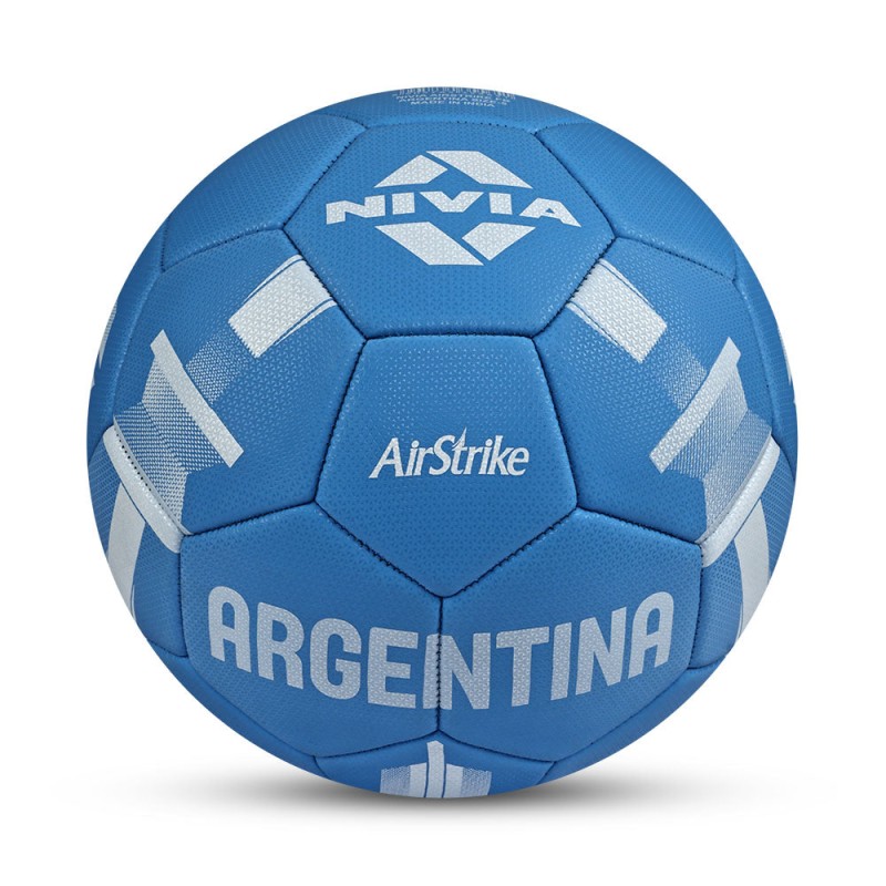 Nivia Air Strike Football NO. 5 - Argentina - Multi Color Nivia Air Strike Football NO. 5 - Argentina - Multi Color