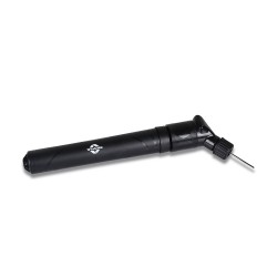 Nivia Ball Pump Double Action Black - Black