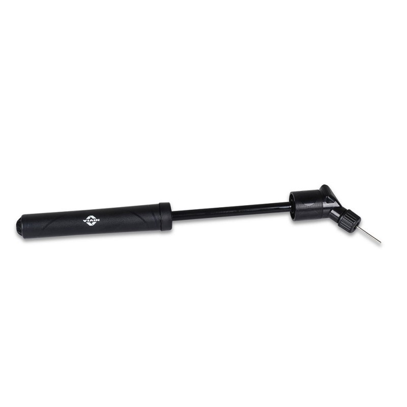 Nivia Ball Pump Double Action Black - Black Nivia Ball Pump Double Action Black - Black