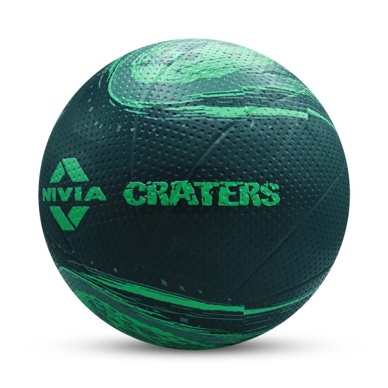 Nivia Crater Moulded Volleyball - Black/Green Nivia Crater Moulded Volleyball - Black/Green