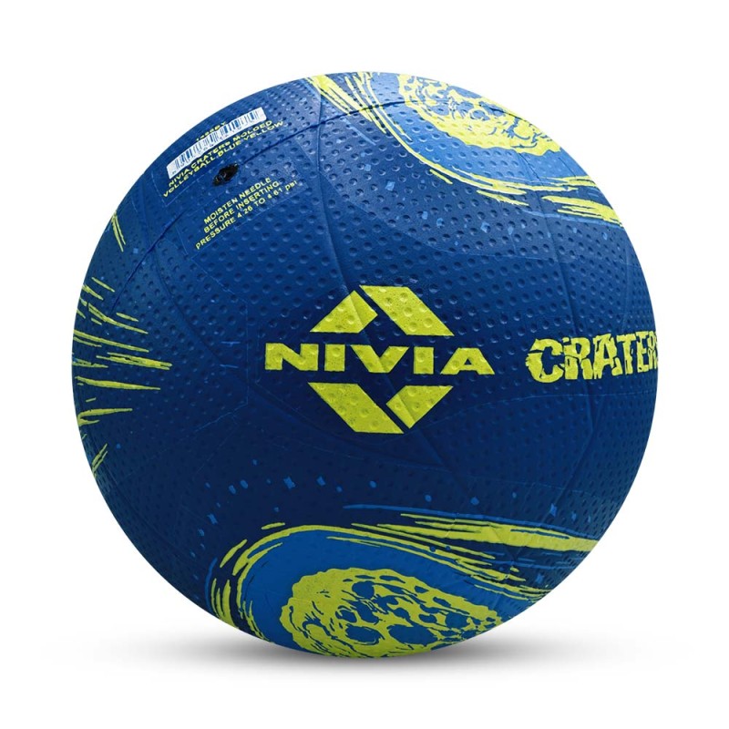 Nivia Crater Moulded Volleyball - Blue/Yellow Nivia Crater Moulded Volleyball - Blue/Yellow