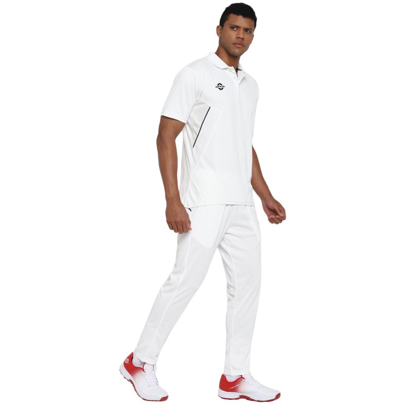 Nivia Crick 1000 Half Sleeve Jersey - White Nivia Crick 1000 Half Sleeve Jersey - White