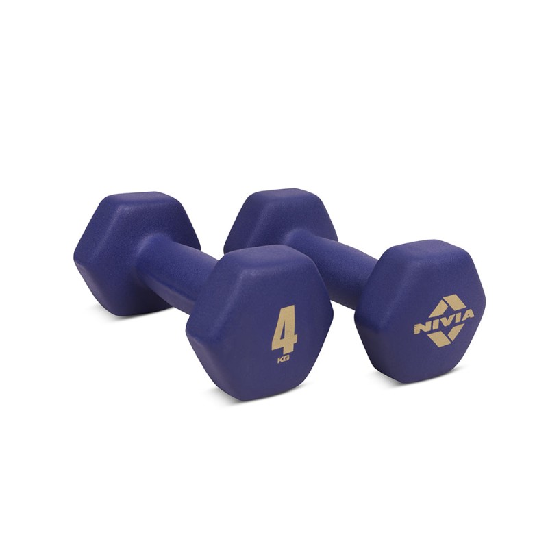 Nivia Dumbell - 4KG Nivia Dumbell - 4KG