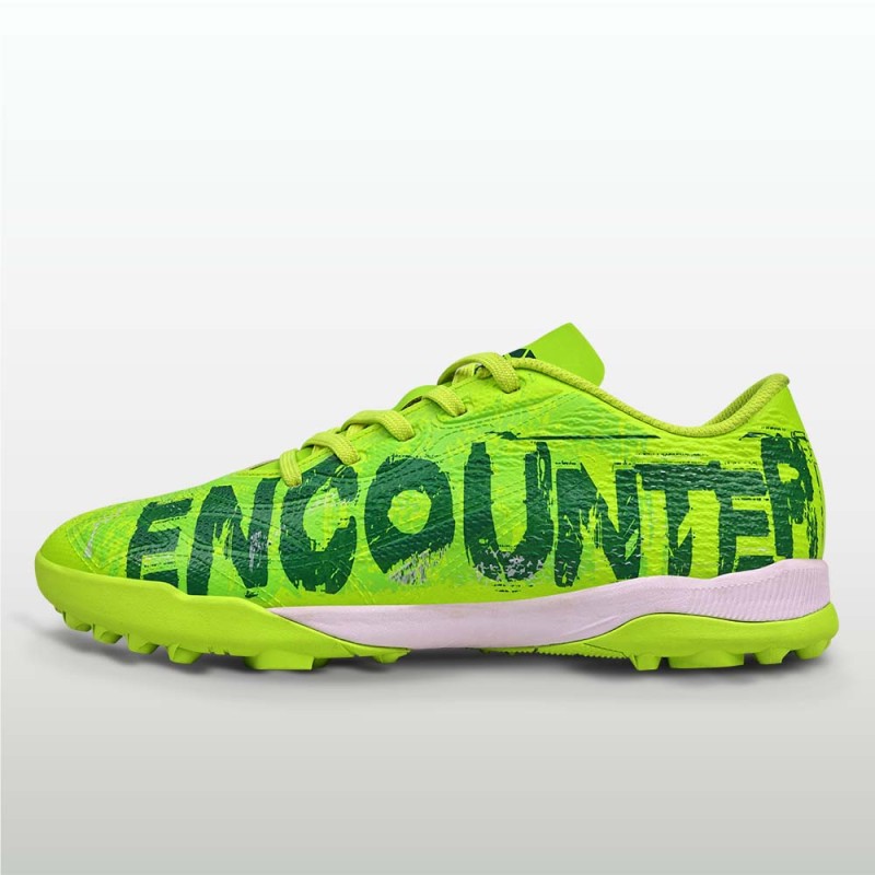 Nivia Encounter Retro Turf Football Shoe - Green