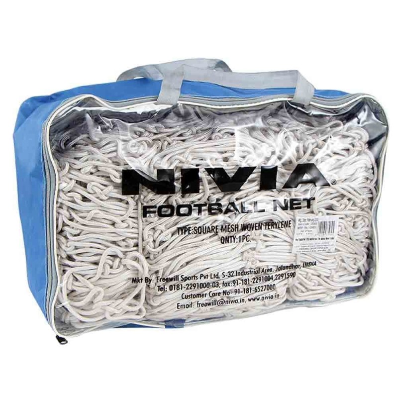 Nivia Football Net (5605)-White - White Nivia Football Net (5605)-White - White