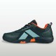 Nivia Glister 3.0 Badmintion Shoe - Green/Orange