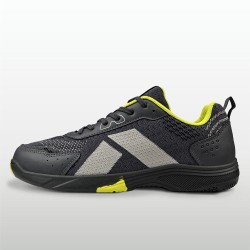 Nivia Glister 3.0 Badmintion Shoe - Grey/Neon