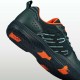 Nivia Glister 3.0 Badmintion Shoe - Grey/Neon