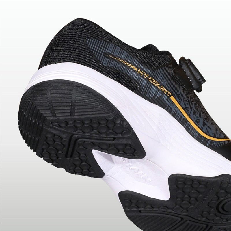 Nivia Hy-Court 3.0 Kids Velcro Shoes - Black Nivia Hy-Court 3.0 Kids Velcro Shoes - Black