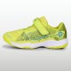 Nivia Hy-Court 3.0 Kids Velcro Shoes - Yellow Plum Nivia Hy-Court 3.0 Kids Velcro Shoes - Yellow Plum