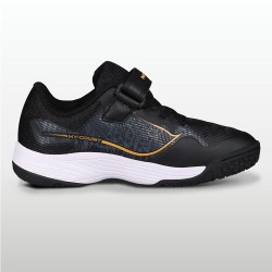 Nivia Hy-Court 3.0 Kids Velcro Shoes - Yellow Plum Nivia Hy-Court 3.0 Kids Velcro Shoes - Yellow Plum