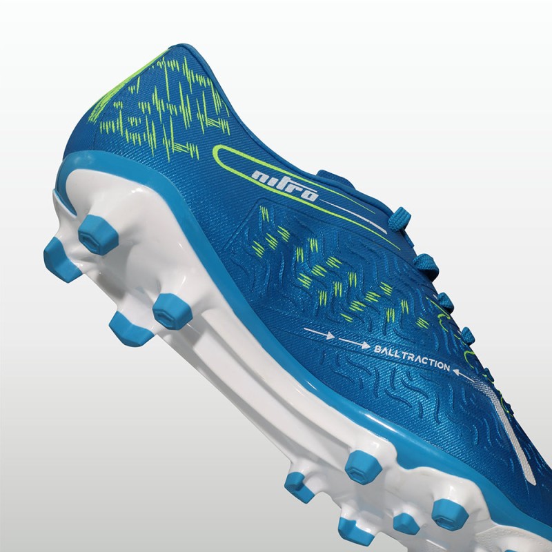 Nivia Nitro Men's Football Studs - Metallic Blue Nivia Nitro Men's Football Studs - Metallic Blue