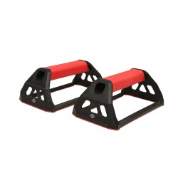 Nivia Performance Push Up Bar - Red