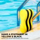 Nivia Swimming Pullbuoy For Kids/Adults - Yellow/Black Nivia Swimming Pullbuoy For Kids/Adults - Yellow/Black