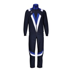Nivia Retro Dobby Track - Navy / Sky Blue/ White