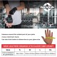 Nivia Scorpion Gym Glove - Black