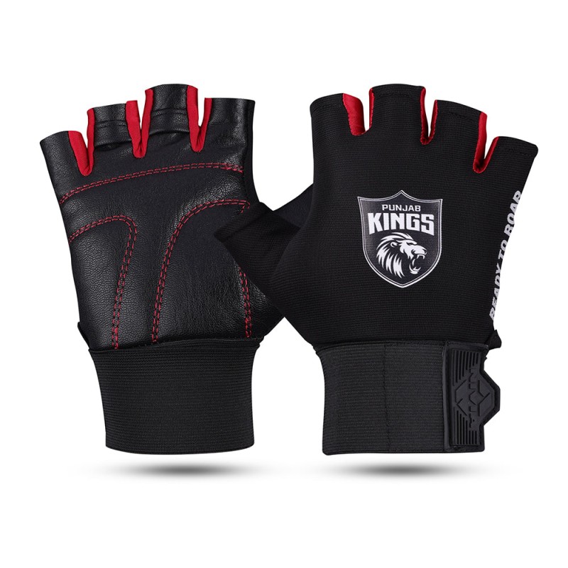 Nivia PUNJAB KINGS X NIVIA SCORPION GYM GLOVE - Black Nivia PUNJAB KINGS X NIVIA SCORPION GYM GLOVE - Black