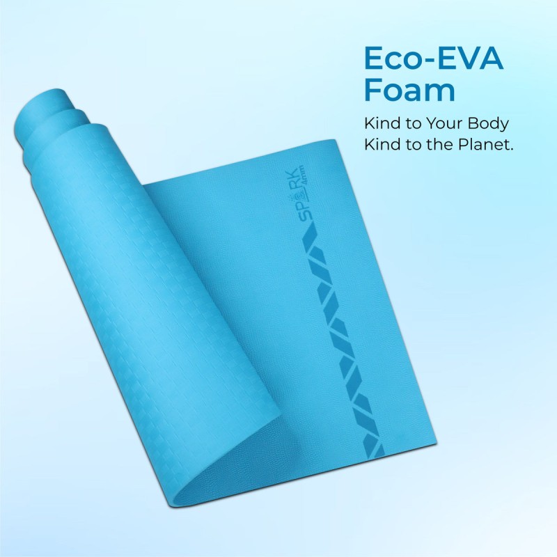 Nivia Spark EVA Yoga Mat - Bottle Green Nivia Spark EVA Yoga Mat - Bottle Green