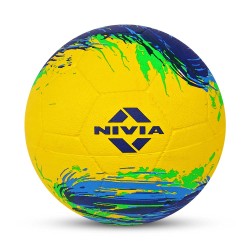 Nivia Super Storm Moulded Football Size 5 - Yellow