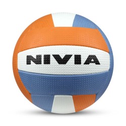 Nivia Volley War - Blue/Orange/White