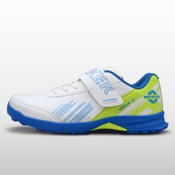 Nivia Yorker 2.0 Cricket Shoes - Blue/Lime