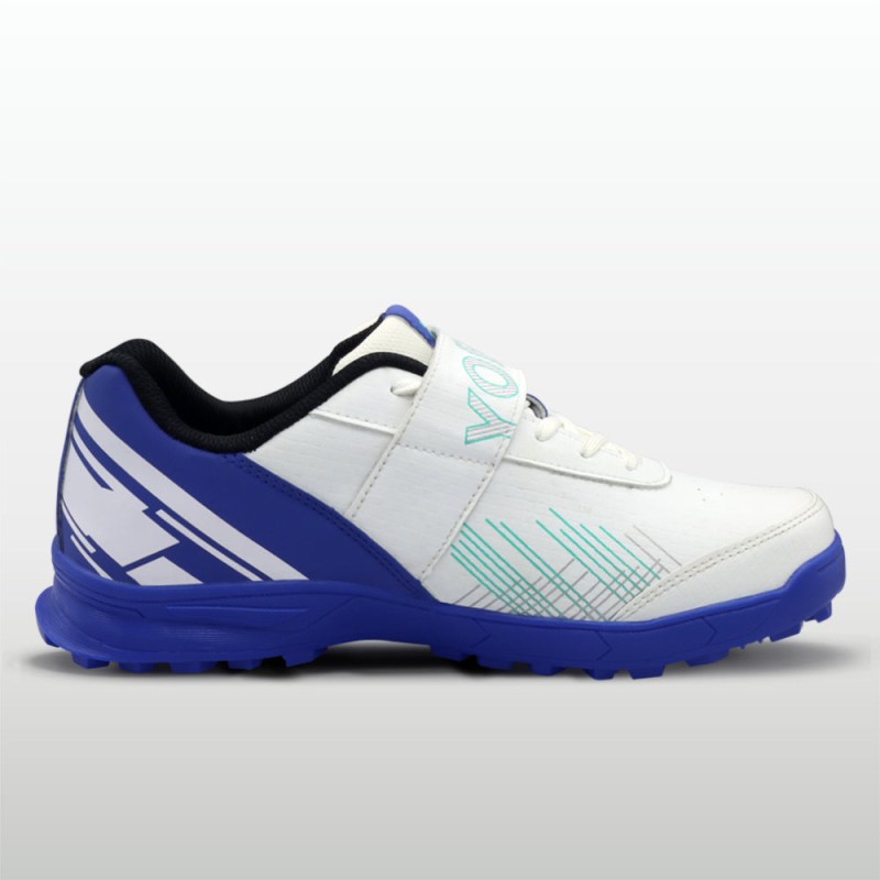 Nivia Yorker 2.0 Cricket Shoes - Blue/Lime