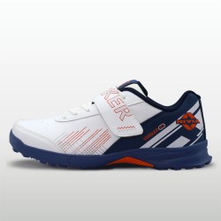 Nivia Yorker 2.0 Cricket Shoes - Navy/Orange
