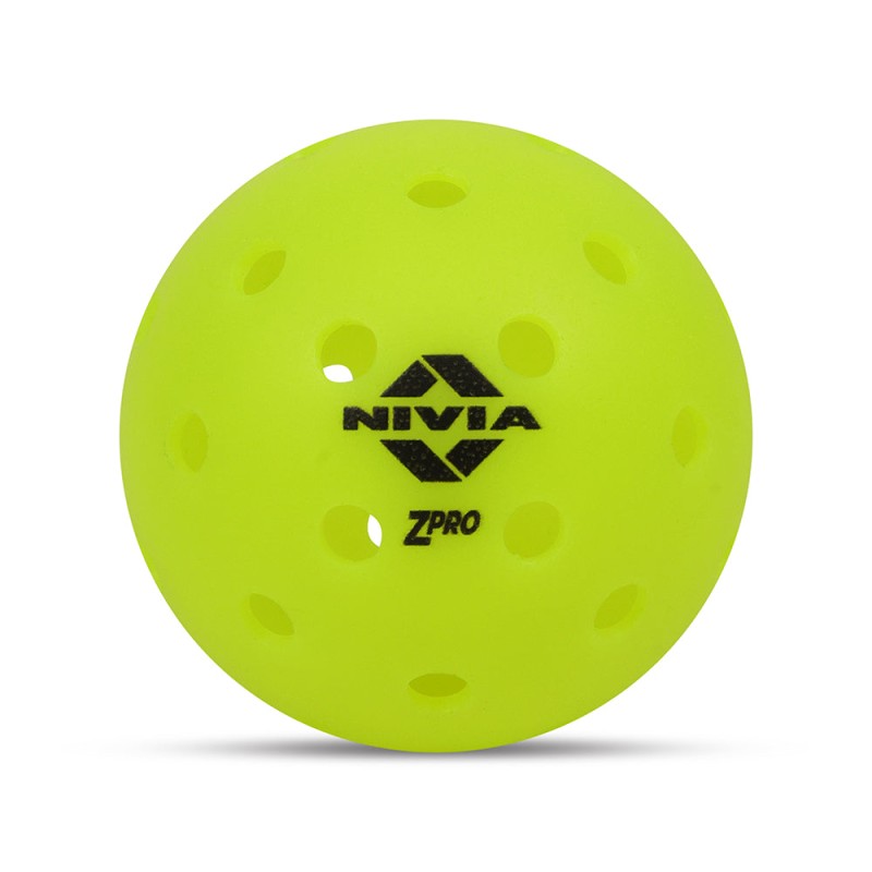 Nivia Pro Pickleball (PACK OF 50) - Lemon/Yellow Nivia Pro Pickleball (PACK OF 50) - Lemon/Yellow