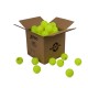 Nivia Pro Pickleball (PACK OF 50) - Lemon/Yellow Nivia Pro Pickleball (PACK OF 50) - Lemon/Yellow