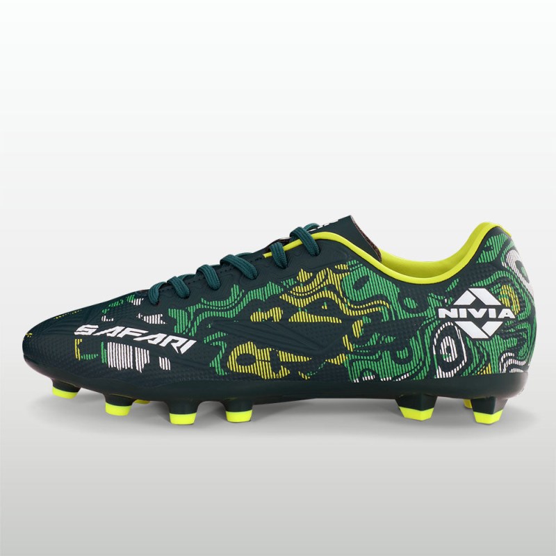 Nivia Safari Men's Football Shoes - Green Nivia Safari Men's Football Shoes - Green