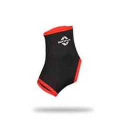 Nivia Ankle Support Slip in , Ankle Sleeves, Braces or Wraps , For Stability & Joint Support Available in S | M | L & Black / Red Color , Used for All kind of impact Sports - Multicolor