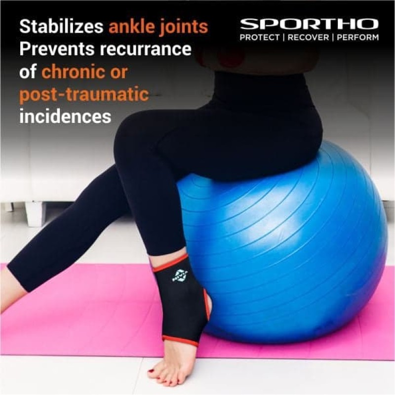 Nivia Ankle Support Slip in , Ankle Sleeves, Braces or Wraps , For Stability & Joint Support Available in S | M | L & Black / Red Color , Used for All kind of impact Sports - Multicolor Nivia Ankle Support Slip in , Ankle Sleeves, Braces or Wraps , For Stability & Joint Support Available in S | M | L & Black / Red Color , Used for All kind of impact Sports - Multicolor
