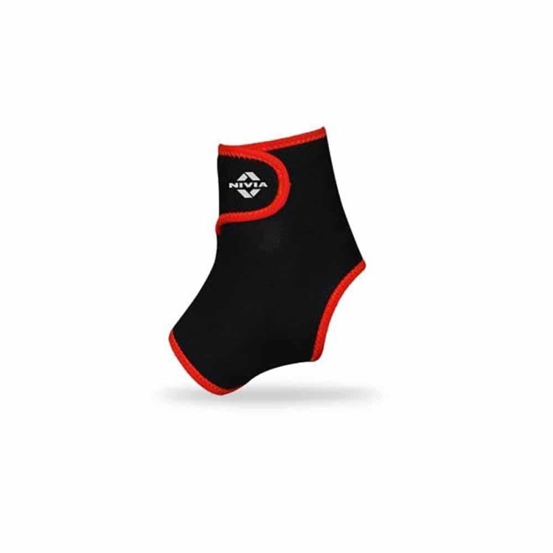 Nivia Ankle Support Slip in With Velcro, Ankle Sleeves, Braces or Wraps , For Support & Stability Available in S | M | L & Black / Red Color , Used for All kind of impact Sports - Multicolor Nivia Ankle Support Slip in With Velcro, Ankle Sleeves, Braces or Wraps , For Support & Stability Available in S | M | L & Black / Red Color , Used for All kind of impact Sports - Multicolor