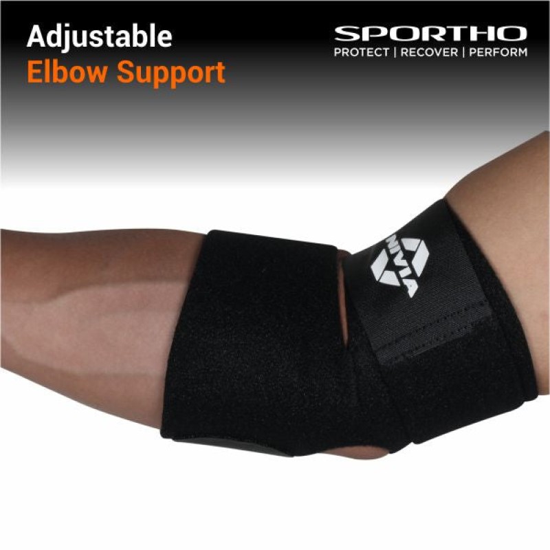 Nivia Orthopedic Basic Elbow Support (Rb-23) - Black