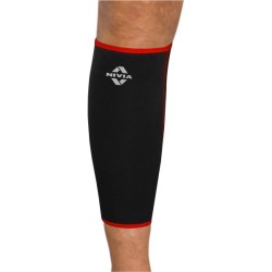 Nivia Calf Support -Slip in Sleeve, Ankle Sleeves, Braces or Wraps , For Compression & Circulation Available in S | M | L & Black / Red Color , Used for All kind of impact Sports - Multicolor