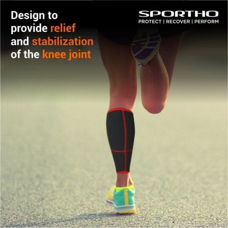 Nivia Calf Support -Slip in Sleeve, Ankle Sleeves, Braces or Wraps , For Compression & Circulation Available in S | M | L & Black / Red Color , Used for All kind of impact Sports - Multicolor Nivia Calf Support -Slip in Sleeve, Ankle Sleeves, Braces or Wraps , For Compression & Circulation Available in S | M | L & Black / Red Color , Used for All kind of impact Sports - Multicolor