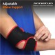 Nivia Orthopedic Elbow Support - Black/Red