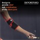 Nivia Orthopedic Elbow Support - Black/Red