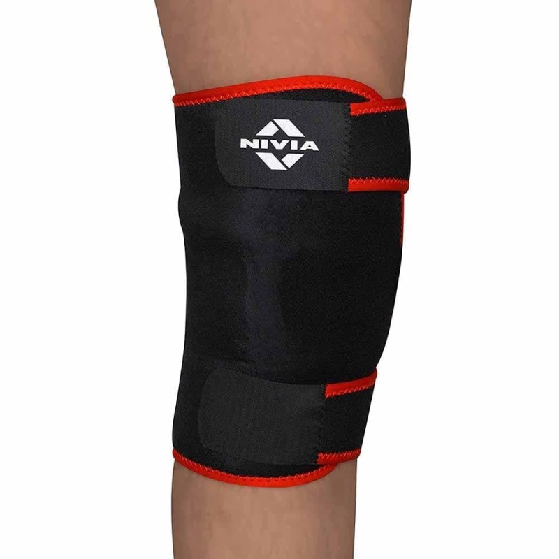 Nivia Orthopedic Knee  Support Adjustable - Black