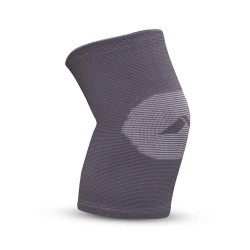 Nivia Super Soft Knee Support - Slip in , Knee Braces & Sleeves, For Stability & Joint Support Available in S | M | L | XL & GreyColor , Used for All kind of impact Sports - Grey