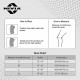 Nivia Knee Support with Patella Hole - Slip in , Knee Braces & Sleeves, For Minimum impact on joints and muscles. Available in S | M | L | XL & Black / Red Color , Used for Rehabilitation & Recovery Nivia Knee Support with Patella Hole - Slip in , Knee Braces & Sleeves, For Minimum impact on joints and muscles. Available in S | M | L | XL & Black / Red Color , Used for Rehabilitation & Recovery