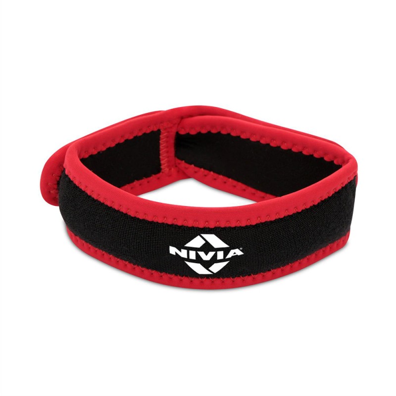 Nivia Knee Patella Support With Adjustable Velcro, Patella Supports, For Minimum impact on joints and muscles. Available in S | M | L | XL & Black / Red Color , Used for Rehabilitation & Recovery Nivia Knee Patella Support With Adjustable Velcro, Patella Supports, For Minimum impact on joints and muscles. Available in S | M | L | XL & Black / Red Color , Used for Rehabilitation & Recovery
