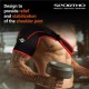 Nivia Orthopedic Performance Shoulder Support - Black/Red