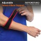 Nivia Orthopedic Performance Tennis Elbow Support - Black/Red