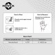 Nivia Orthopedic Wrist Support (Pair) - Black