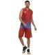Nivia Panther Sublimation Basketball Jersey Set - Red